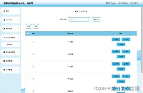 java畢業設計 基于springboot開發的圖書電子商務網站設計與實現 畢業論文 附畢設源代碼